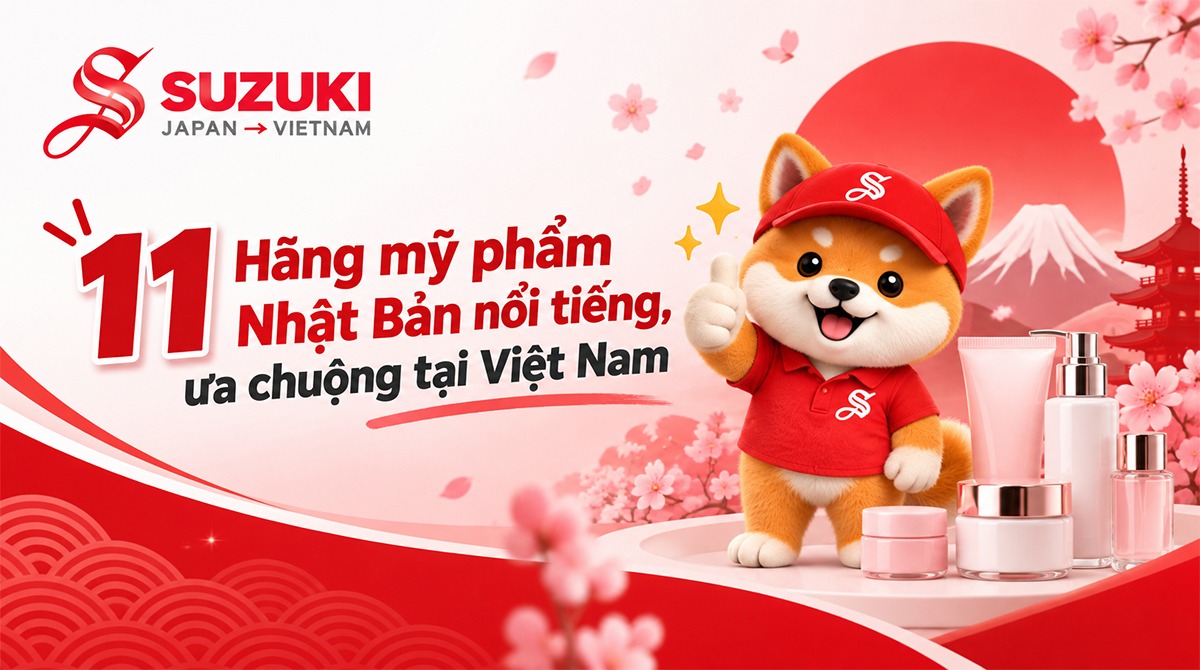 11 Hãng mỹ phẩm Nhật Bản nổi tiếng, ưa chuộng tại Việt Nam