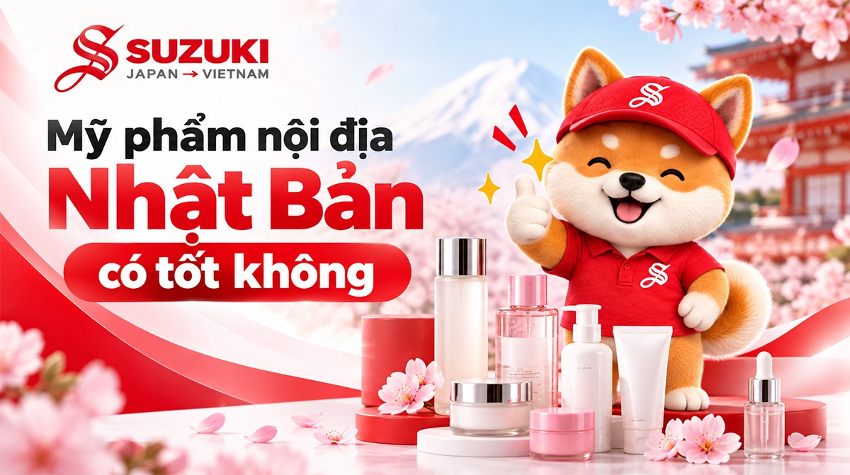 Mỹ phẩm nội địa Nhật Bản có tốt không? Loại nào tốt 2026?