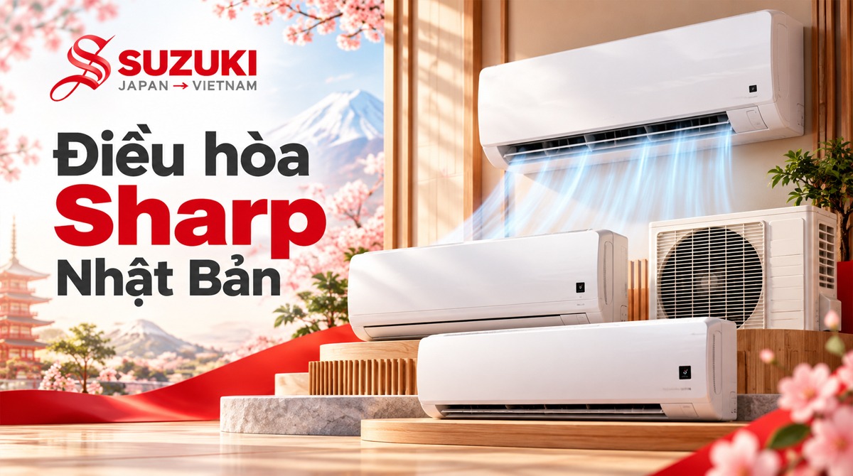 Điều hòa Sharp Nhật Bản