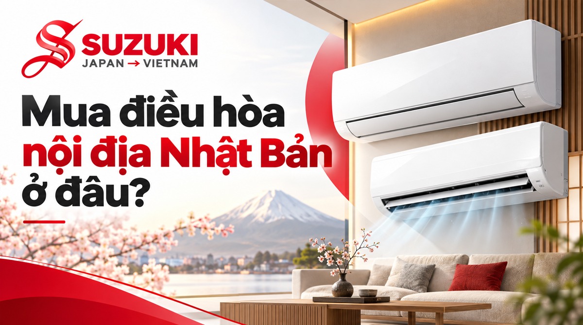 Mua điều hòa nội địa Nhật Bản ở đâu?