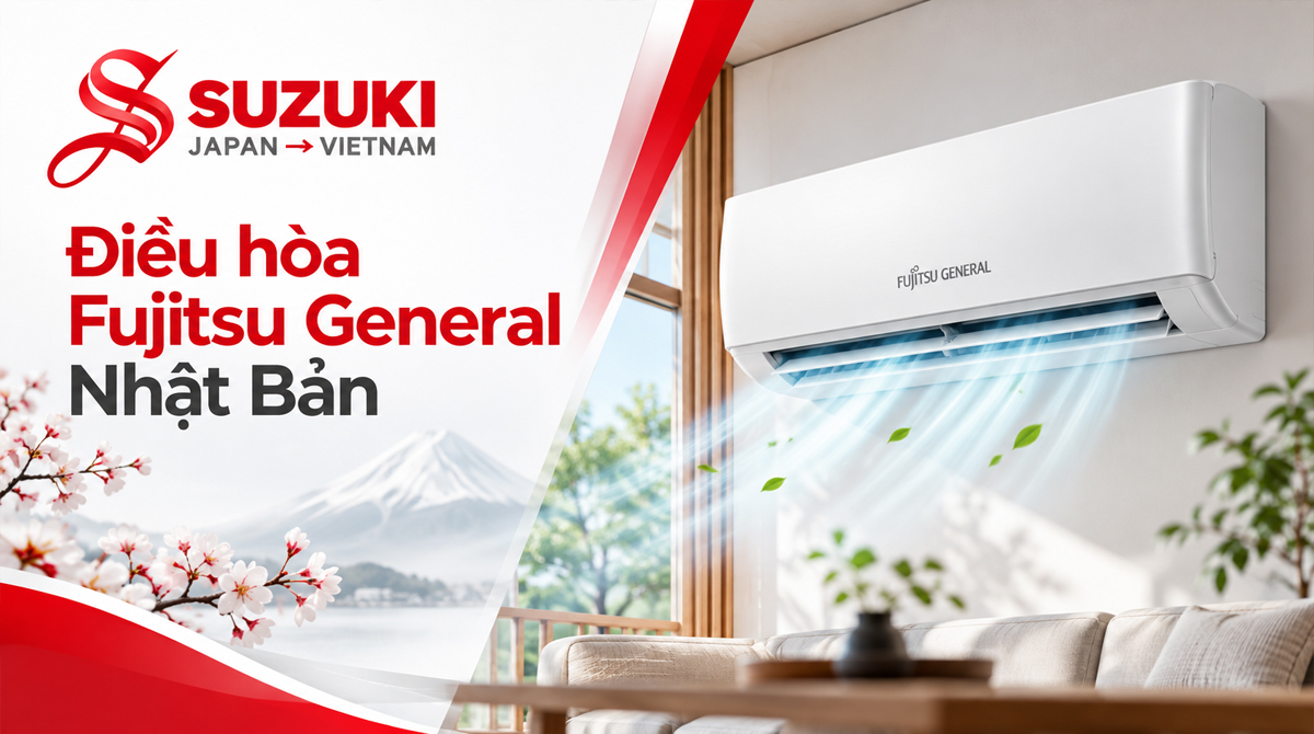 Điều hòa Fujitsu General Nhật Bản