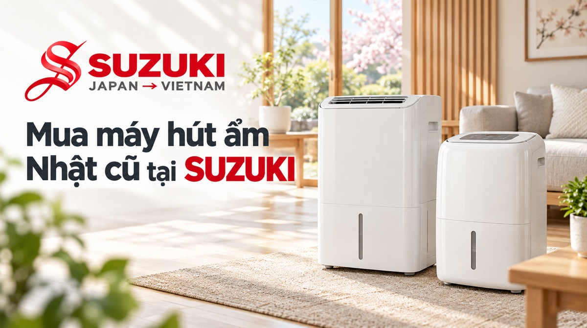 Mua máy hút ẩm Nhật cũ tại SUZUKI
