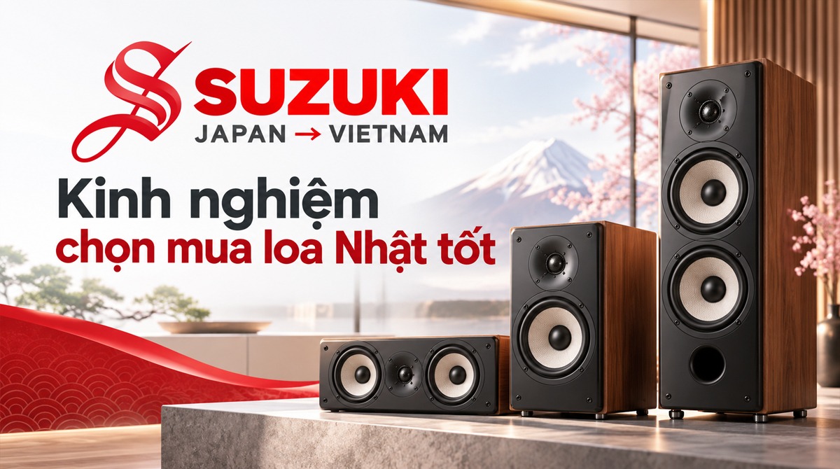 Kinh nghiệm chọn mua loa Nhật tốt