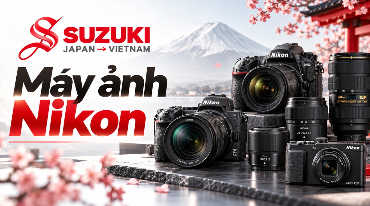 Máy ảnh Nikon có nhiều dòng DSLR và mirrorless