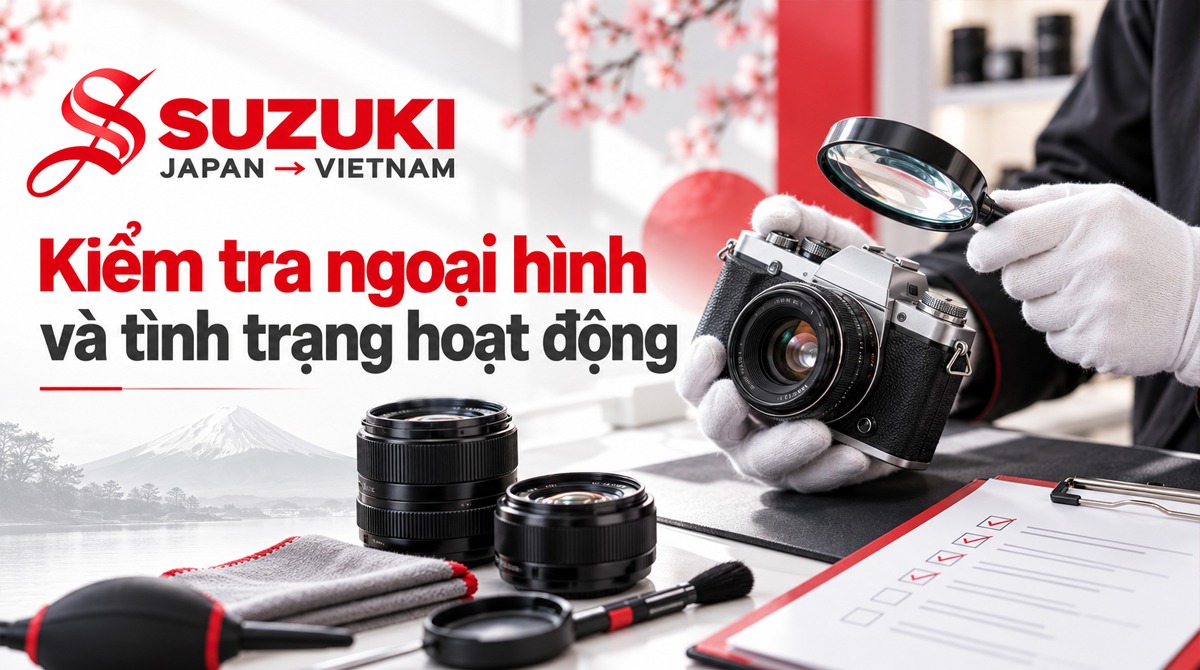 Kiểm tra ngoại hình và tình trạng hoạt động