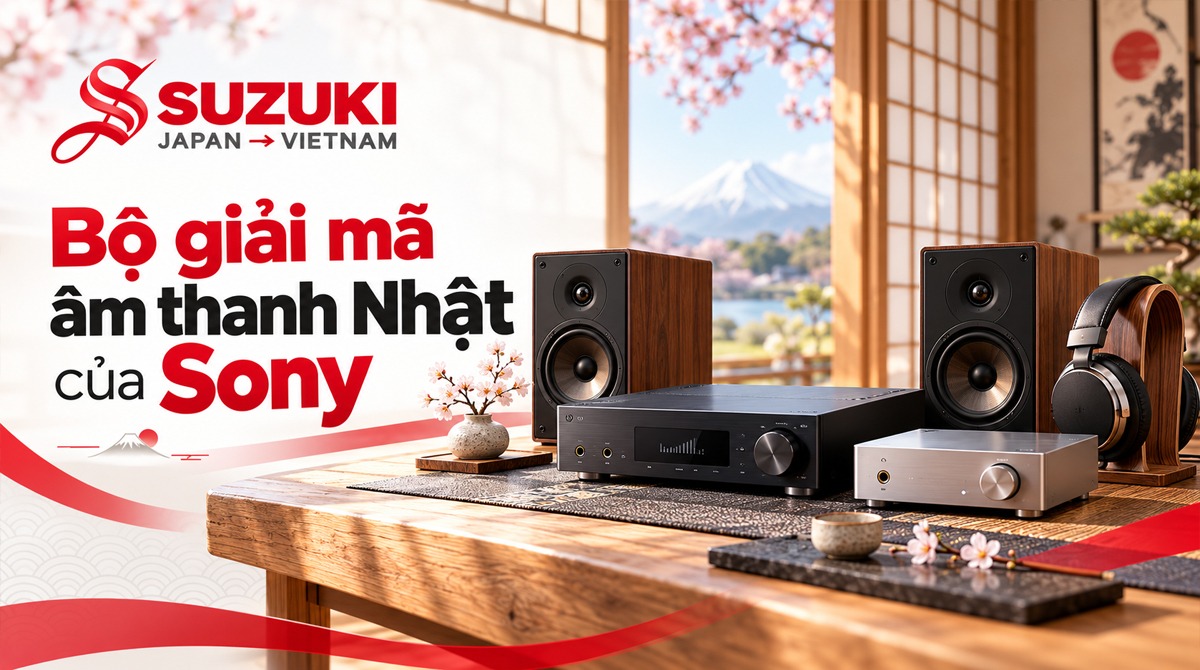 Bộ giải mã âm thanh Nhật của Sony