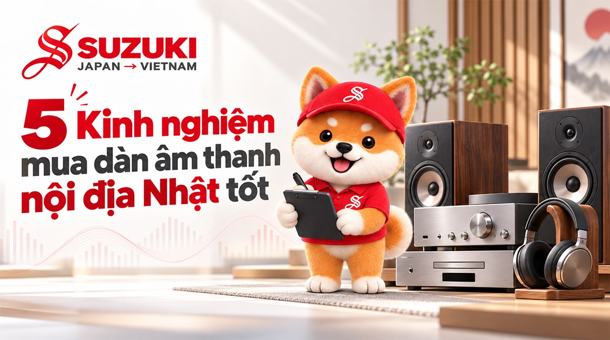 5 Kinh nghiệm mua dàn âm thanh nội địa Nhật tốt