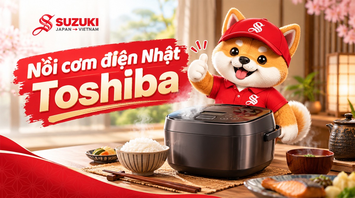 Nồi cơm điện Nhật Toshiba