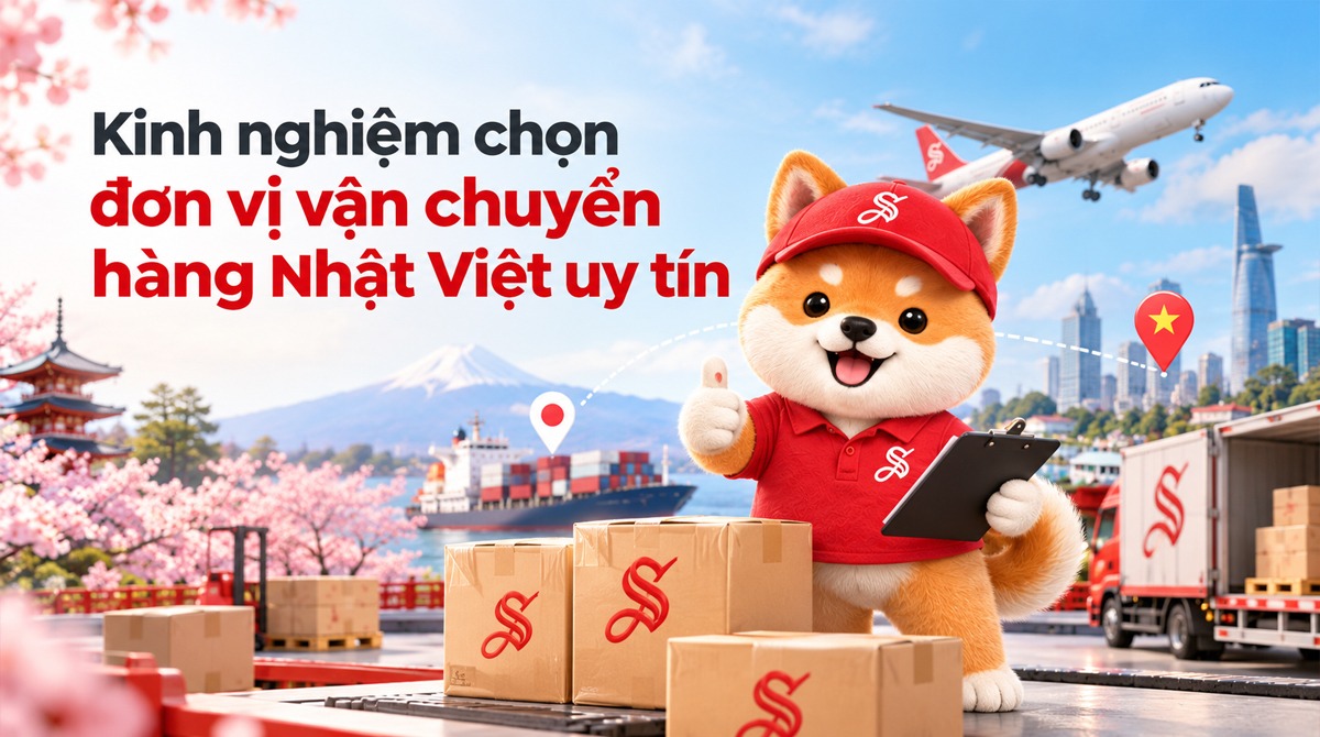 Kinh nghiệm chọn đơn vị vận chuyển hàng Nhật Việt uy tín