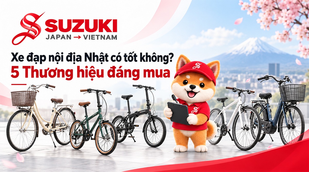 Xe đạp nội địa Nhật có tốt không? 5 Thương hiệu đáng mua